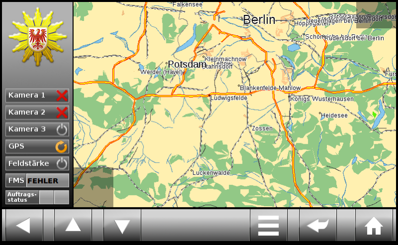 Polizei
                  Brandenburg mit OSM-Navigation